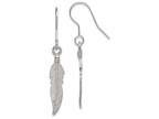 FJC Finejewelers Sterling Silver Feather Earrings