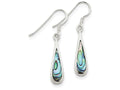 FJC Finejewelers Sterling Silver Abalone Dangle Earrings