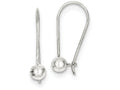 FJC Finejewelers Sterling Silver 5mm Ball Earrings