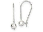 FJC Finejewelers Sterling Silver 5mm Ball Earrings