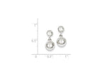 FJC Finejewelers Sterling Silver 8mm Dangle Ball Earrings