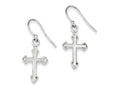 FJC Finejewelers Sterling Silver Cross Earrings