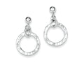 FJC Finejewelers Sterling Silver Dangling Circle Earrings