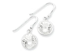 FJC Finejewelers Sterling Silver Round Clear Cubic Zirconia Earrings