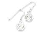 FJC Finejewelers Sterling Silver Round Clear Cubic Zirconia Earrings