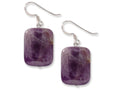 FJC Finejewelers Sterling Silver Amethyst Earrings