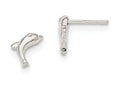 FJC Finejewelers Sterling Silver Dolphin Earrings
