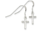 FJC Finejewelers Sterling Silver Cross Dangle Earrings