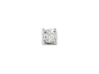 FJC Finejewelers Sterling Silver 4mm Round Basket Set Cubic Zirconia Stud Earrings