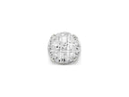 FJC Finejewelers Sterling Silver 7mm Round 4 Prong Cubic Zirconia Stud Earrings