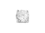 FJC Finejewelers Sterling Silver 8mm Round Basket Set Cubic Zirconia Stud Earrings