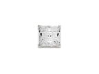 FJC Finejewelers Sterling Silver 6mm Square Cubic Zirconia Basket Set Stud Earrings