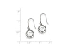 FJC Finejewelers Sterling Silver Cubic Zirconia Dangle Earrings