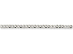 FJC Finejewelers 16 Inch Sterling Silver 3.2mm Beveled Curb Chain Necklace
