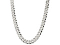 FJC Finejewelers 20 Inch Sterling Silver Flat Close Link Curb Chain Necklace
