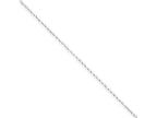 FJC Finejewelers 10 Inch Sterling Silver 2mm Rolo Chain Ankle Bracelet
