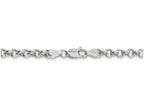 FJC Finejewelers 16 Inch Sterling Silver 4.25mm Rolo Chain Necklace