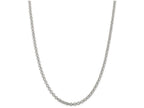 FJC Finejewelers 16 Inch Sterling Silver 4.25mm Rolo Chain Necklace
