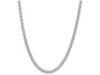 FJC Finejewelers 16 Inch Sterling Silver 6.5mm Rolo Chain Necklace