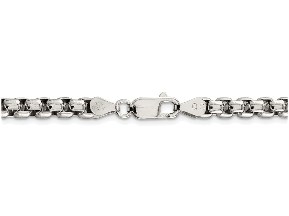FJC Finejewelers 18 Inch Sterling Silver 5.20mm Round Box Chain Necklace
