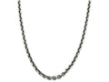 FJC Finejewelers 20 Inch Sterling Silver 6.5mm Antiqued Cable Chain Necklace