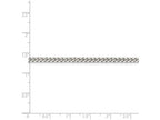 FJC Finejewelers Sterling Silver Polished 3.2mm Curb Chain Necklace