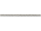 FJC Finejewelers Sterling Silver Polished 3.2mm Curb Chain Necklace