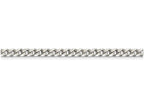 FJC Finejewelers Sterling Silver Polished 3.7mm Curb Chain Necklace