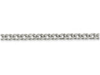 FJC Finejewelers 18 Inch Sterling Silver 4.25mm Double 6 Side bright-cut Flat Link Chain Necklace