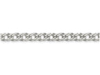 FJC Finejewelers 18 Inch Sterling Silver 5.25mm Double 6 Side bright-cut Flat Link Chain Necklace