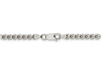 FJC Finejewelers 18 Inch Sterling Silver 3.6mm Oval Box Chain Necklace