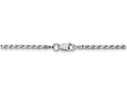 FJC Finejewelers 16 Inch Sterling Silver Flat Rope Chain Necklace