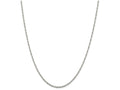 FJC Finejewelers 16 Inch Sterling Silver 1.95mm Loose Rope Chain Necklace