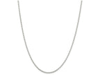 FJC Finejewelers Sterling Silver 2mm Long Link Rolo Chain Necklace