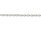 FJC Finejewelers 16 Inch Sterling Silver 3mm Fancy Rolo Chain Necklace