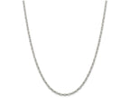 FJC Finejewelers 16 Inch Sterling Silver 3mm Fancy Rolo Chain Necklace