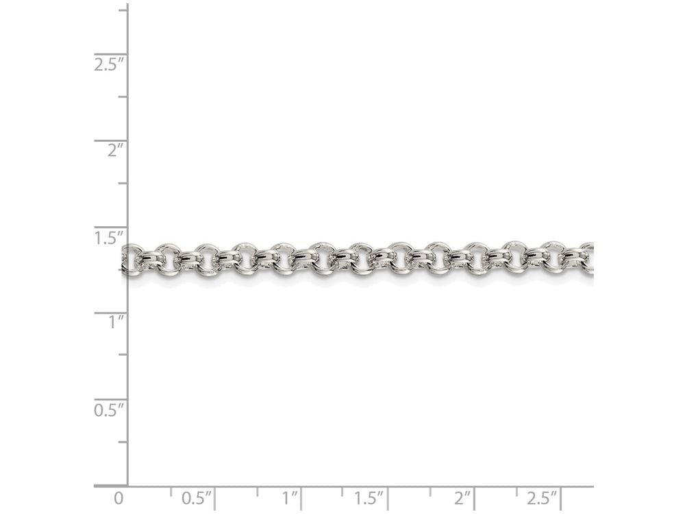 FJC Finejewelers 16 Inch Sterling Silver 5mm Rolo Chain Necklace