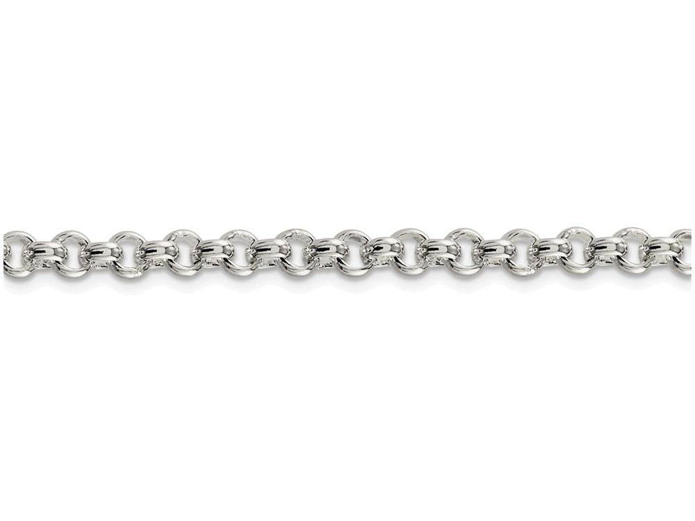 FJC Finejewelers 16 Inch Sterling Silver 5mm Rolo Chain Necklace