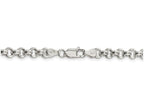 FJC Finejewelers 16 Inch Sterling Silver 5mm Rolo Chain Necklace