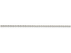 FJC Finejewelers 16 Inch Sterling Silver 1.3mm Loose Rope Chain Necklace