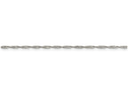 FJC Finejewelers 16 Inch Sterling Silver 1.40mm Singapore Chain Necklace