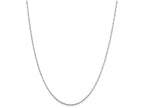 FJC Finejewelers 16 Inch Sterling Silver 1.40mm Singapore Chain Necklace