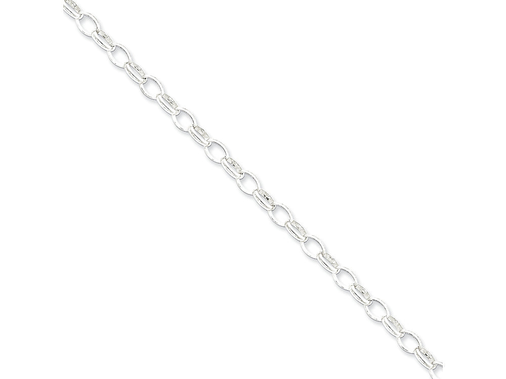 FJC Finejewelers 16 Inch Sterling Silver 5mm Rolo Chain Necklace