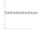 FJC Finejewelers 16 Inch Sterling Silver 8mm Rolo Chain Necklace