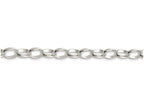 FJC Finejewelers 16 Inch Sterling Silver 8mm Rolo Chain Necklace