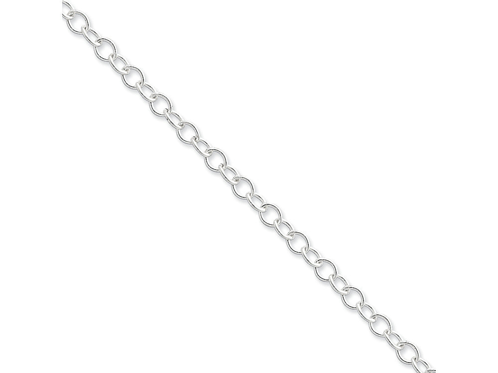 FJC Finejewelers 16 Inch Sterling Silver 5.3mm Oval Cable Chain Necklace