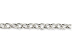 FJC Finejewelers 16 Inch Sterling Silver 6.8mm Oval Cable Chain Necklace
