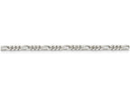 FJC Finejewelers 10 Inch Sterling Silver 3mm Figaro Chain Ankle Bracelet