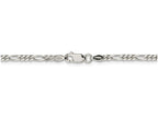 FJC Finejewelers 10 Inch Sterling Silver 3mm Figaro Chain Ankle Bracelet
