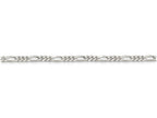FJC Finejewelers 18 Inch Sterling Silver 4mm Figaro Chain Necklace